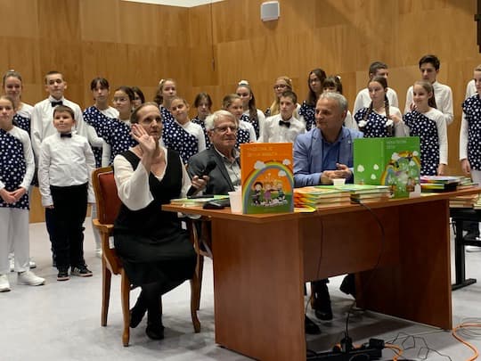 Promocija 3 knjige sa 300 decijih pesama Jovana Adamova