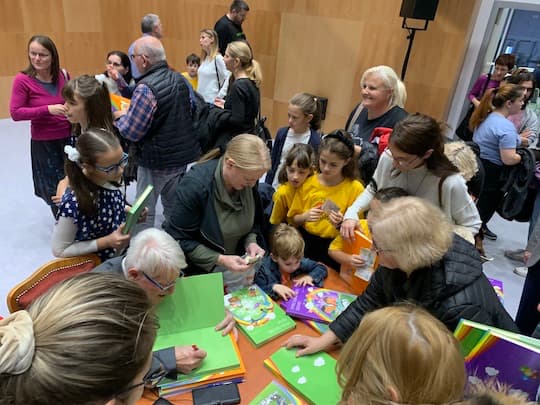 Promocija 3 knjige sa 300 decijih pesama Jovana Adamova